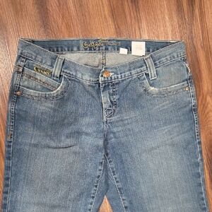 Cruel Girl Straight Leg Light Blue Denim Jeans